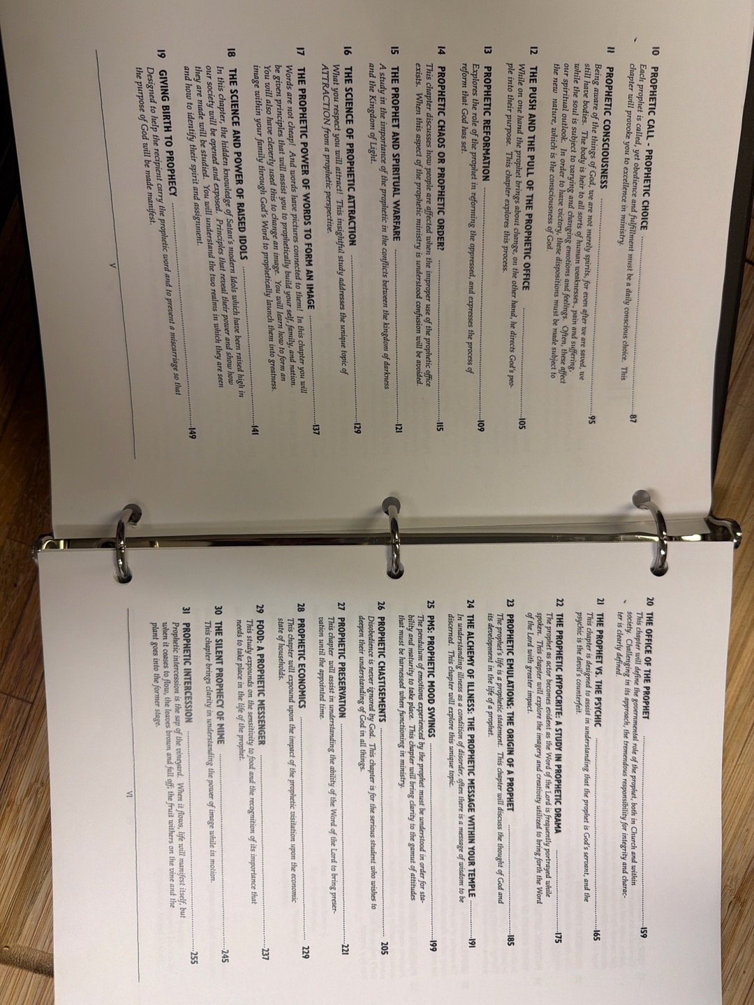 Inside This Manual — Table of Contents, Part II: Ministry & Office