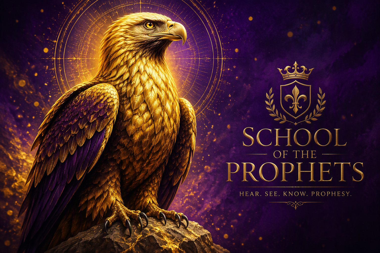 Eagle Vision seal of Dawn of a New Day Prophetic Ministry